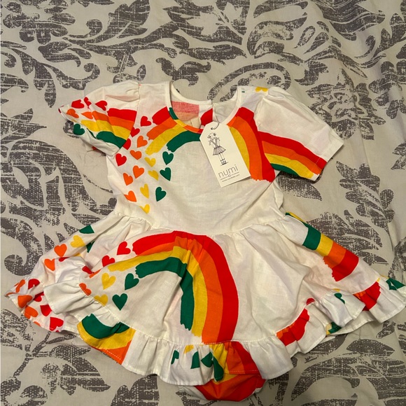 Numi 2T Rainbow Dress